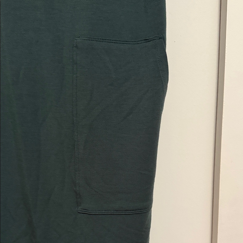 Lou & Grey Dark Green Casual Dress - Picture 4 of 4